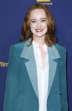 LIV HEWSON at Australians in Film Awards in Los Angeles 10/24/2018