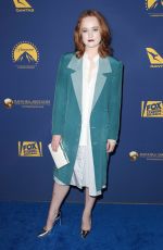 LIV HEWSON at Australians in Film Awards in Los Angeles 10/24/2018