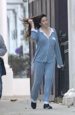 LIV TYLER in Her Pajamas Out in London 10/10/2018