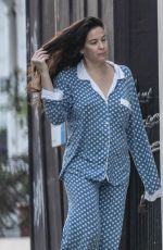 LIV TYLER in Her Pajamas Out in London 10/10/2018