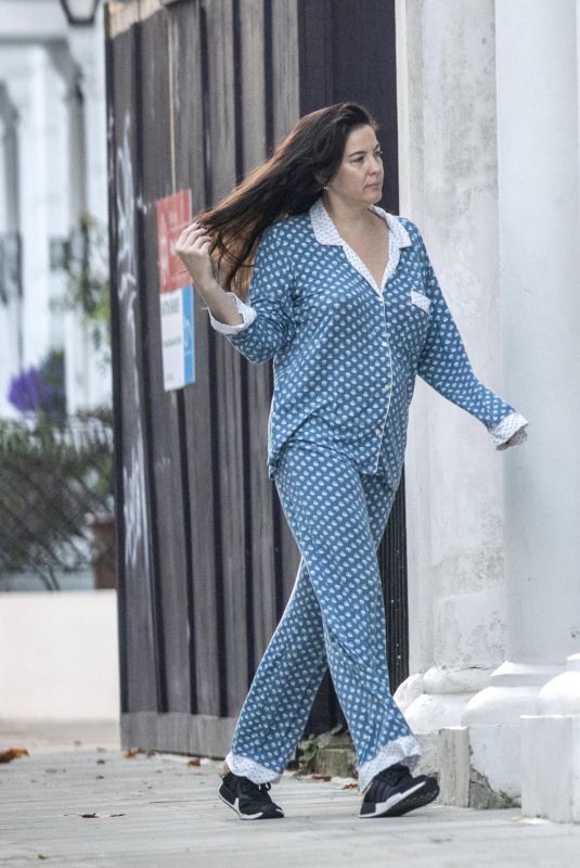 LIV TYLER in Her Pajamas Out in London 10/10/2018