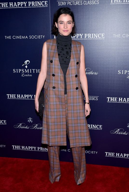 LOAN CHABANOL at The Happy Prince Screening in New York 10/08/2018