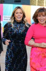 LORRAINE KELLY and PATSY KENSIT at ITV Studios in London 10/01/2018