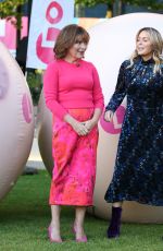 LORRAINE KELLY and PATSY KENSIT at ITV Studios in London 10/01/2018