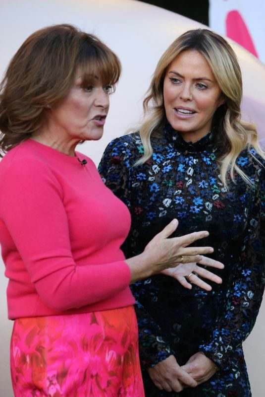 LORRAINE KELLY and PATSY KENSIT at ITV Studios in London 10/01/2018