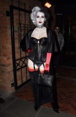 LOTTIE MOSS at a Halloween Party in London 10/26/2018