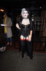 LOTTIE MOSS at a Halloween Party in London 10/26/2018