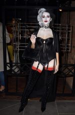 LOTTIE MOSS at a Halloween Party in London 10/26/2018