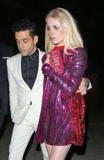 LUCY BOYNTON and Remi Malik Night Out in Notting Hill 10/24/2018