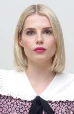 LUCY BOYNTON at Bohemian Rhapsody Press Conference in Beverly Hills 10/08/2018