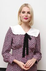 LUCY BOYNTON at Bohemian Rhapsody Press Conference in Beverly Hills 10/08/2018