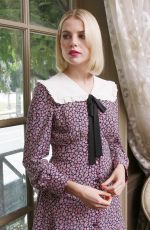 LUCY BOYNTON at Bohemian Rhapsody Press Conference in Beverly Hills 10/08/2018