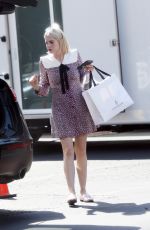 LUCY BOYNTON on the Set of The Politician in Los Angeles 10/09/2018