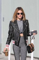 LUCY HALE at Starbucks in Los Angeles 10/15/2018