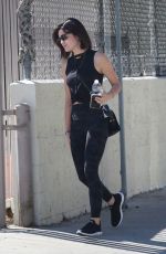LUCY HALE Heading to a Gym in Los Angeles 10/01/2018