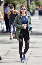 LUCY HALE Out and About in Los Angeles 10/06/2018