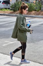 LUCY HALE Out and About in Los Angeles 10/06/2018