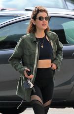 LUCY HALE Out and About in Los Angeles 10/06/2018