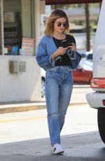 LUCY HALE Out and About in Los Angeles 10/11/2018