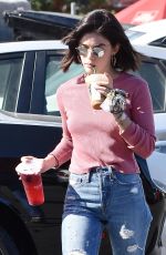 LUCY HALE Out and About in Studio City 10/04/2018