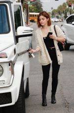 LUCY HALE Out and About in Studio City 10/09/2018