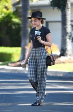 LUCY HALE Out for a Coffee in Los Angeles 10/08/2018