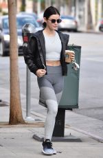 LUCY HALE Out for Coffee in Studio City 10/03/2018