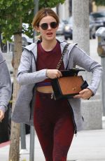 LUCY HALE Out for Lunch in Los Angeles 10/13/2018