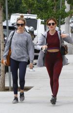 LUCY HALE Out for Lunch in Los Angeles 10/13/2018