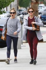 LUCY HALE Out for Lunch in Los Angeles 10/13/2018