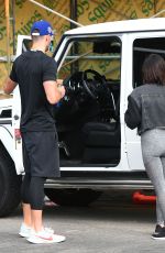 LUCY HALE Out in Los Angeles 10/02/2018