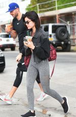 LUCY HALE Out in Los Angeles 10/02/2018