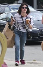 LUCY HALE Out Shopping in Los Angeles 09/30/2018