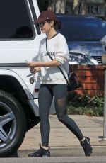 LUCY HALE Out Shopping in LOs Angeles 10/01/2018