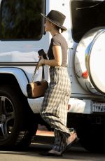 LUCY HALE Out Shopping on Melrose Place in West Hollywood 10/08/2018