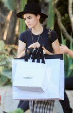 LUCY HALE Out Shopping on Melrose Place in West Hollywood 10/08/2018