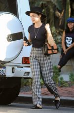 LUCY HALE Out Shopping on Melrose Place in West Hollywood 10/08/2018