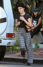 LUCY HALE Out Shopping on Melrose Place in West Hollywood 10/08/2018