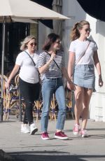 LUCY HALE Out with Friends in Los Angeles 09/30/2018