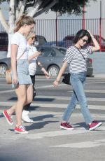 LUCY HALE Out with Friends in Los Angeles 09/30/2018