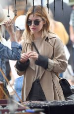 LUCY HALE Shopping at Flea Market in Pasadena 10/14/2018