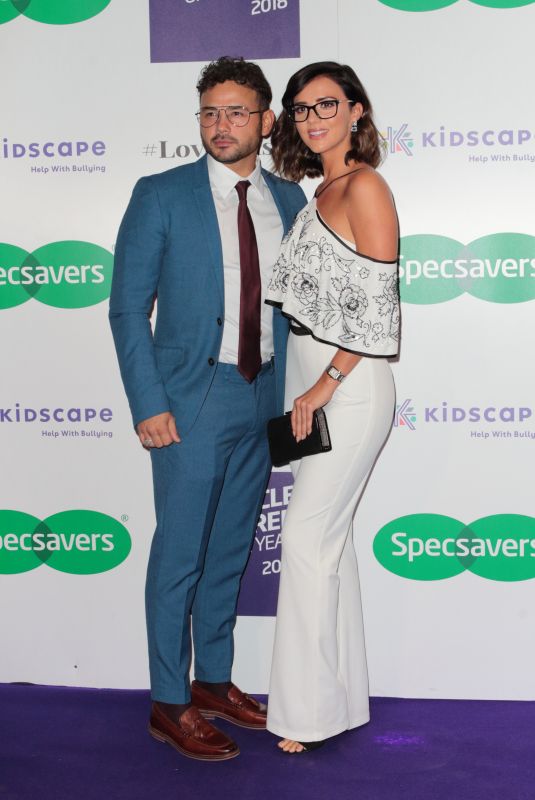 LUCY MECKLENBURGH at Specsavers Spectacle Wearer of the Year Party in London 10/24/2018