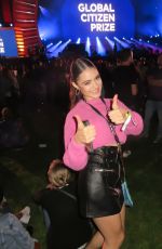 LUNA BLAISE at Global Citizen Festival in New York 09/29/2018