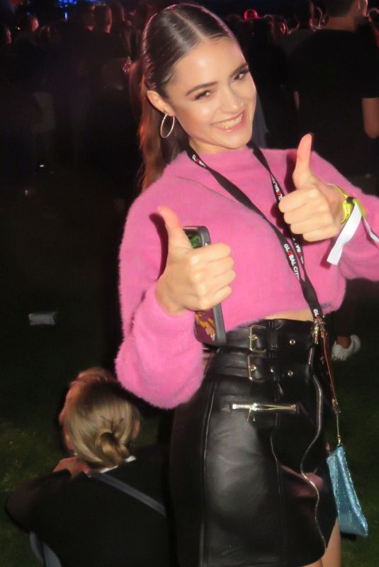 LUNA BLAISE at Global Citizen Festival in New York 09/29/2018