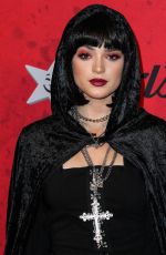 LUNA BLAISE at Just Jared Halloween Party in West Hollywood 10/27/2018