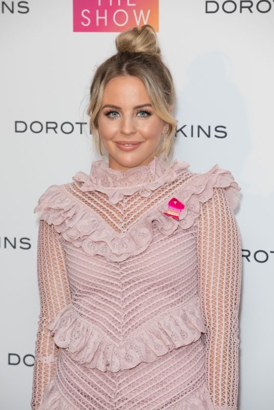 LYDIA BRIGHT at Breast Cancer Care Fashion Show in London 10/04/2018