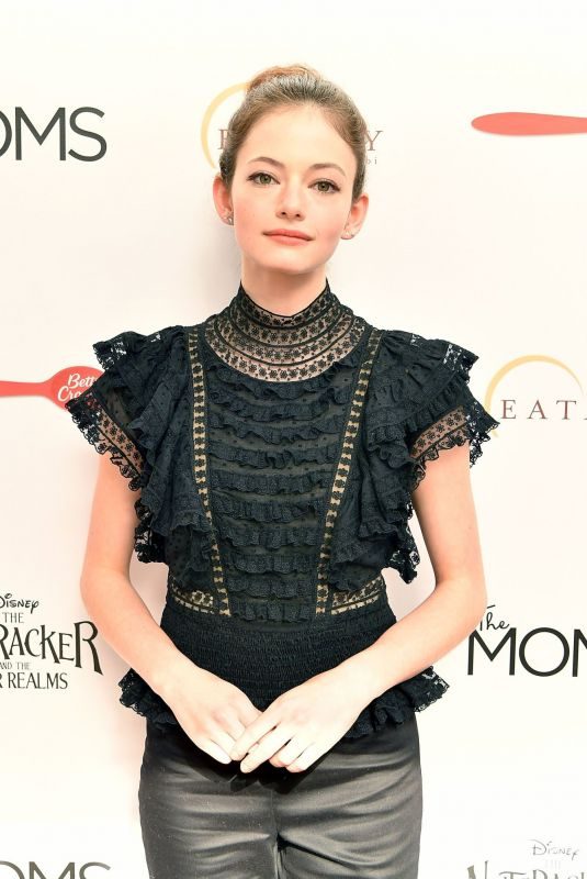 MACKENZIE FOY at Moms and Betty Crocker Mamarazzi Event in New York 10/22/2018