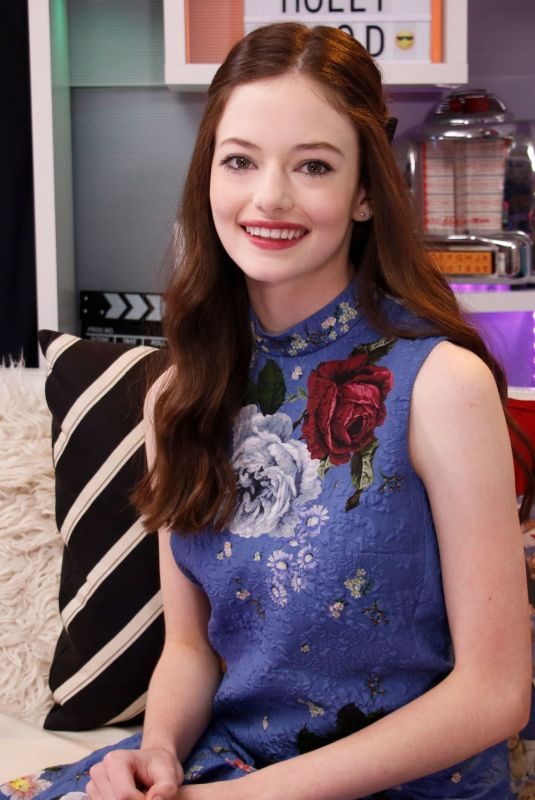 MACKENZIE FOY at Young Hollywood Studio 10/17/2018