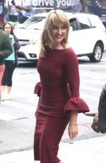 MADCHEN AMICK at AOL Studios in New York 10/08/2018