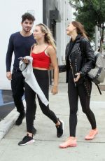 MADDIE ZIEGELER and ALEXIS REN Leaves DWTS Rehearsal in Los Angeles 10/14/2018